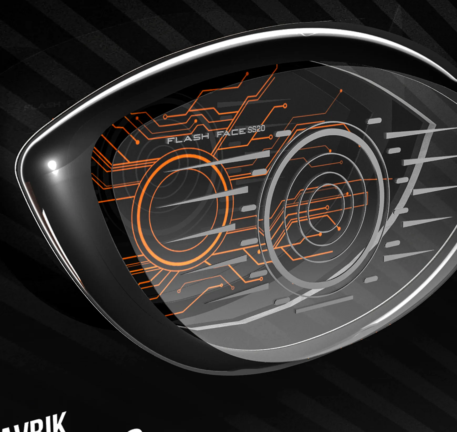 Callaway Mavrik Flash Face driver detail