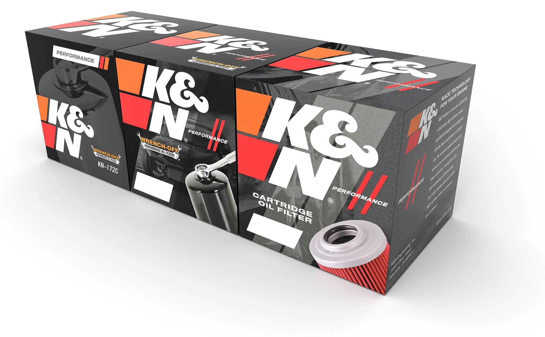 K&N folding carton ideation, full range grouped study